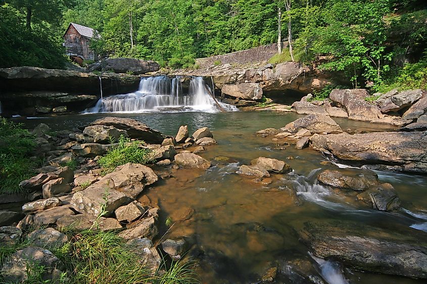 Glade Creek Falls