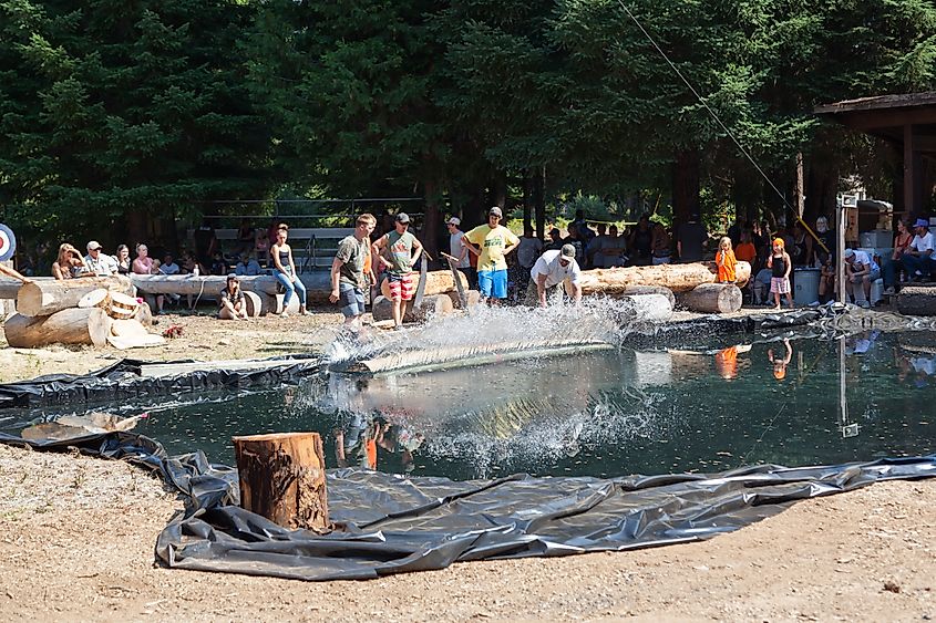 Prospect Hillbilly Jamboree and Timber Carnival in Prospect, Oregon.