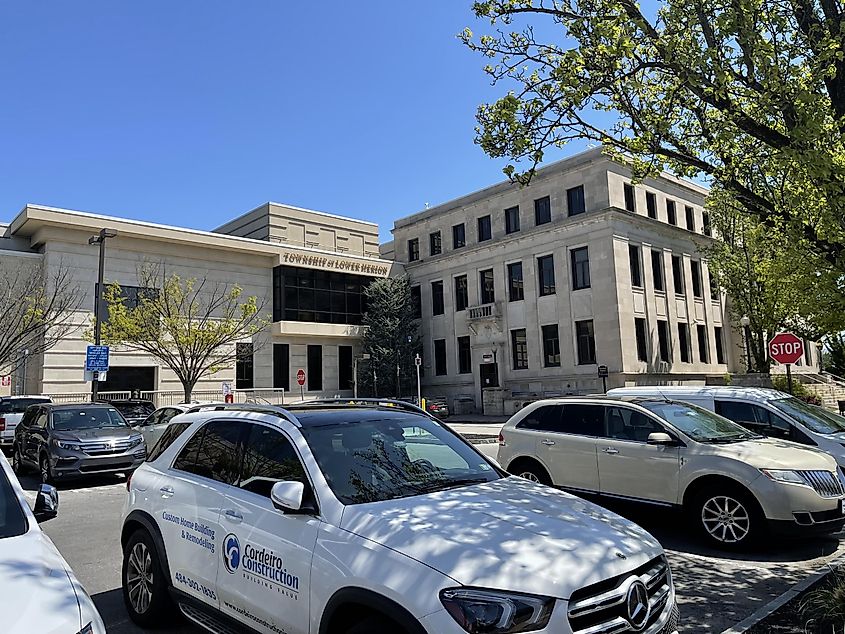 Lower Merion Township building in Ardmore