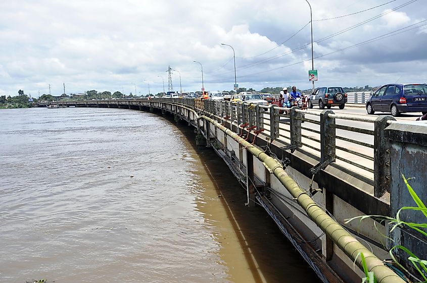 Wouri Bridge, Cameroon.