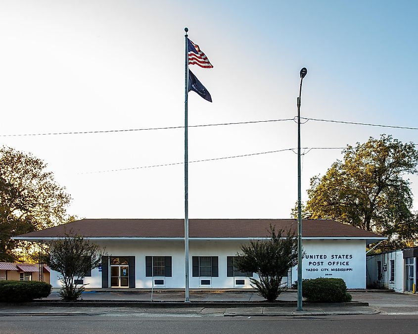 Post Office, Yazoo City, Mississippi