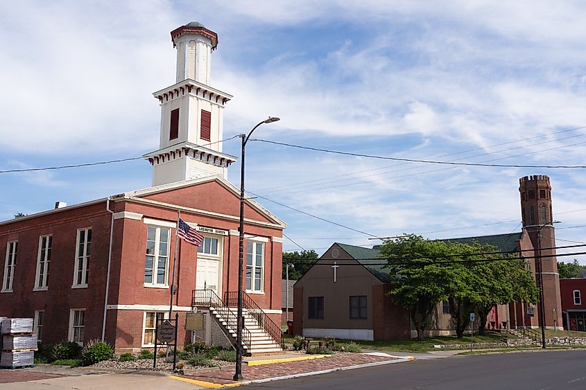 The Lexington Historical Museum, in the building of the 1846 Cumberland Presbyterian Church.
