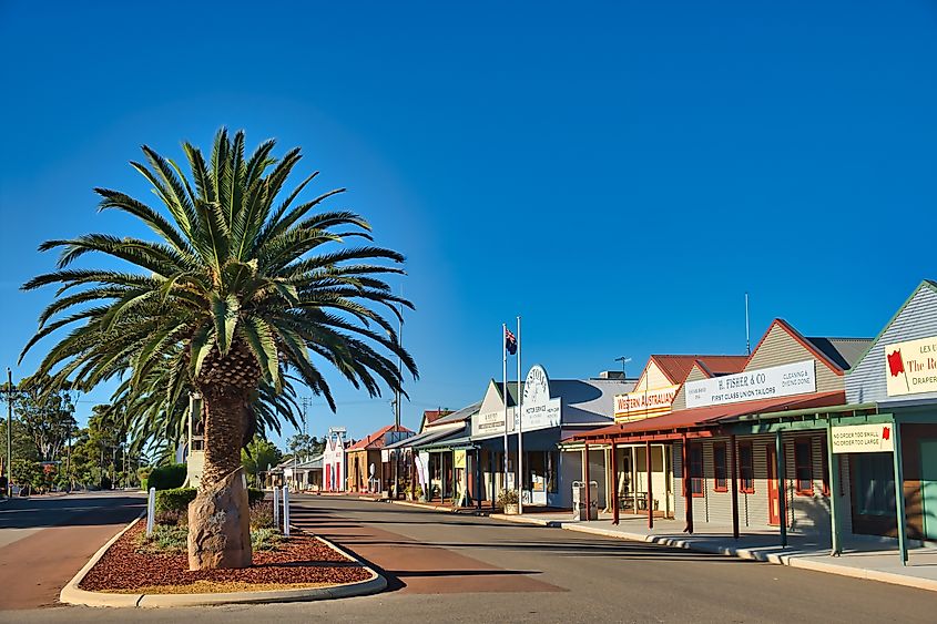 Businesses in the town of Westonia, Australia.