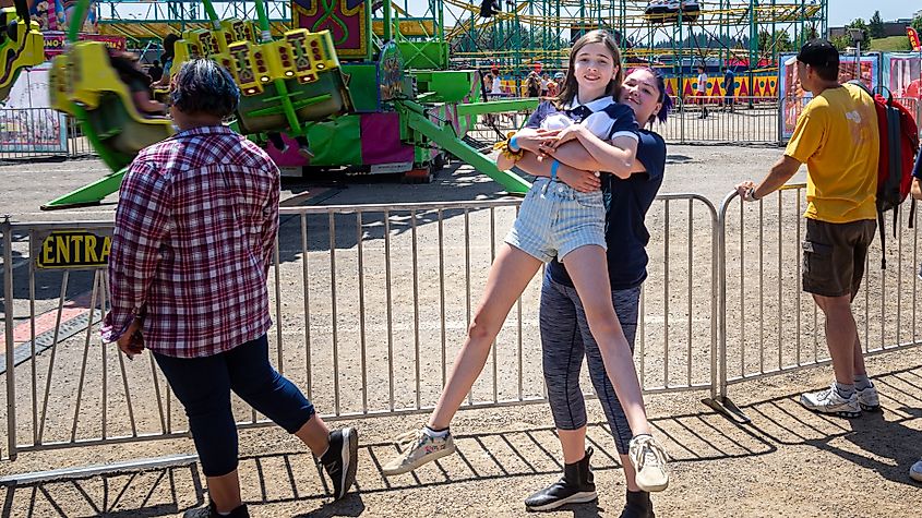 Clark County Fair, Washington.