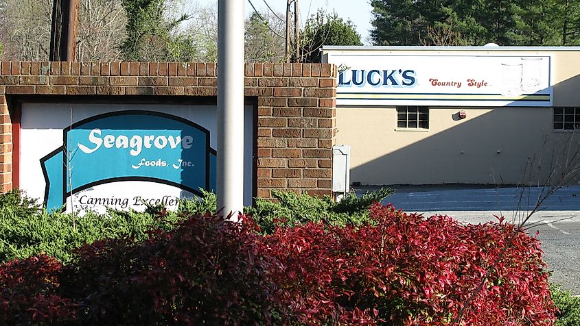 Luck's Cannery in Seagrove.