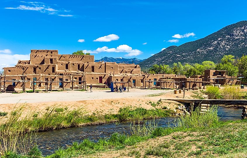 Taos Pueblo, New Mexico.