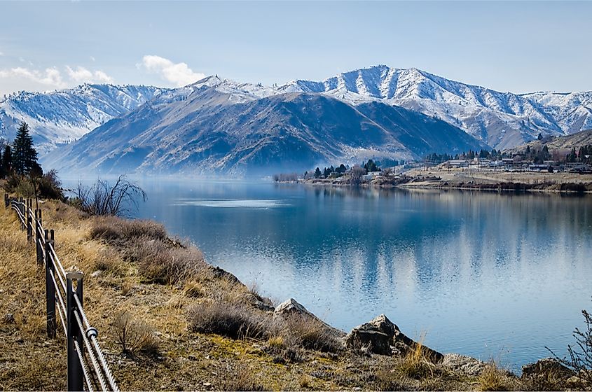 The Columbia River in Washington, USA