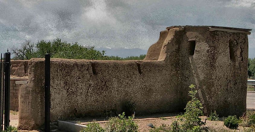 Fort Vasquez Gate in Colorado.