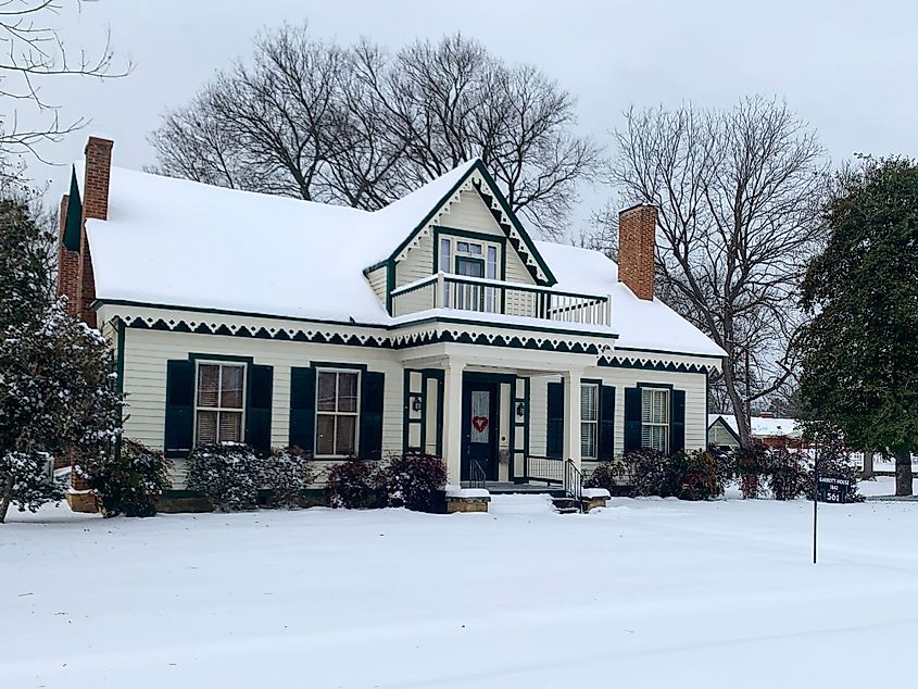 The historic Garrott House in Batesville, Arkansas