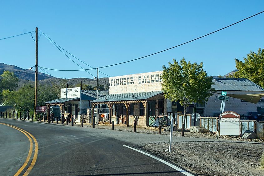 Famous Pioneer Saloon in Goodsprings, Nevada.