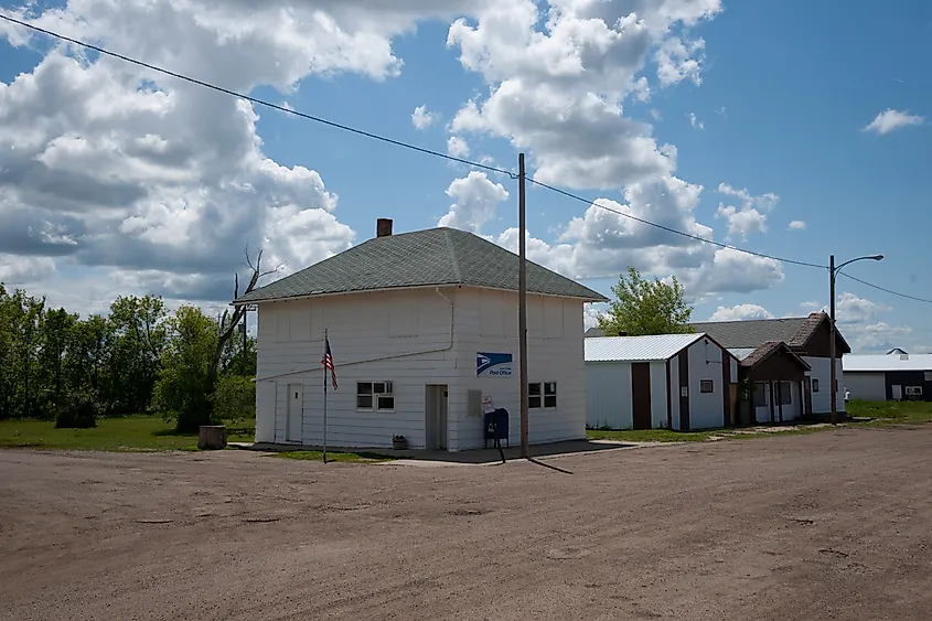 Former Post Office in Selfridge, North Dakota