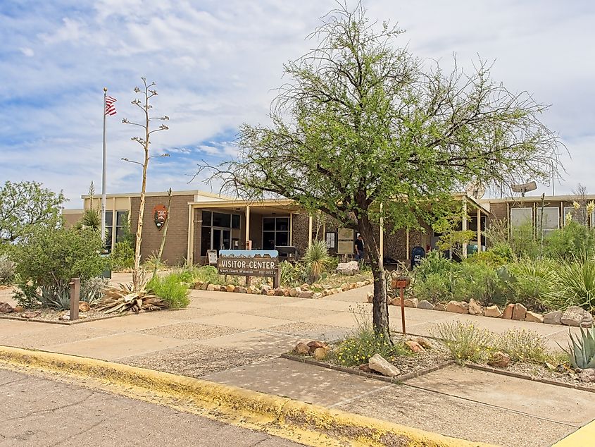 Panther Junction visitor center at Big Bend National Park Texas.