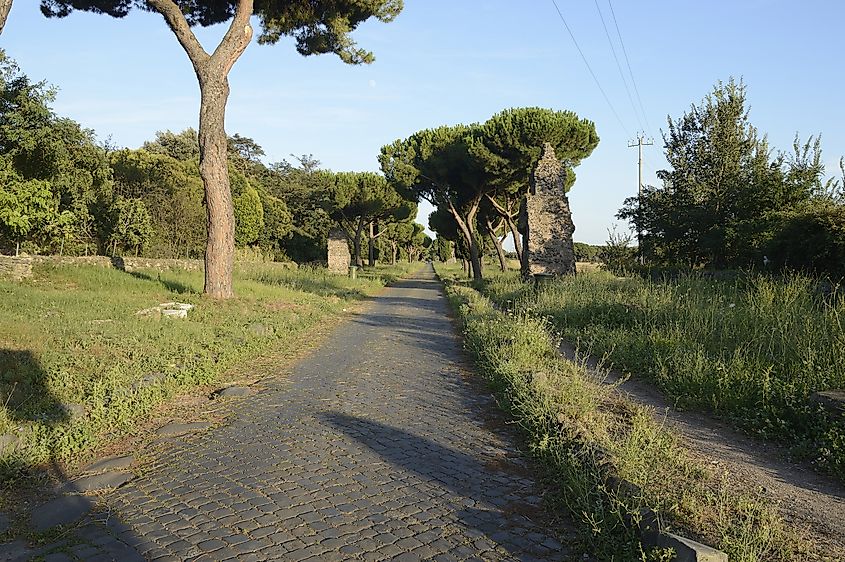The Appian Way.