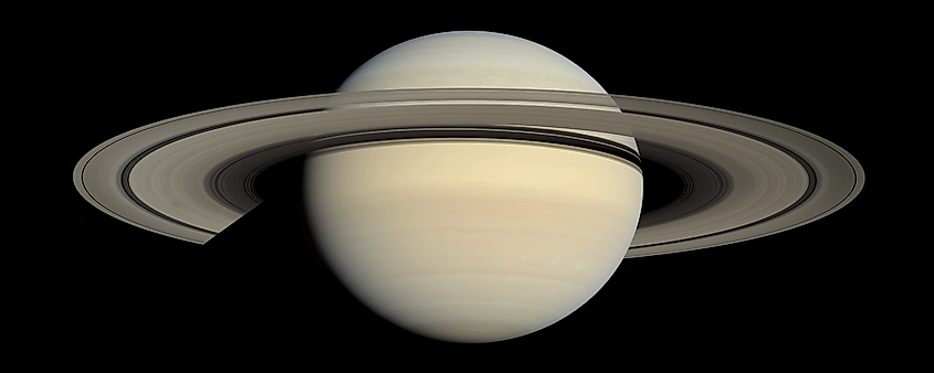 Cassini captured the 30 frames required to construct this mosaic on 23 July 2008, from a distance of about a million kilometers. 