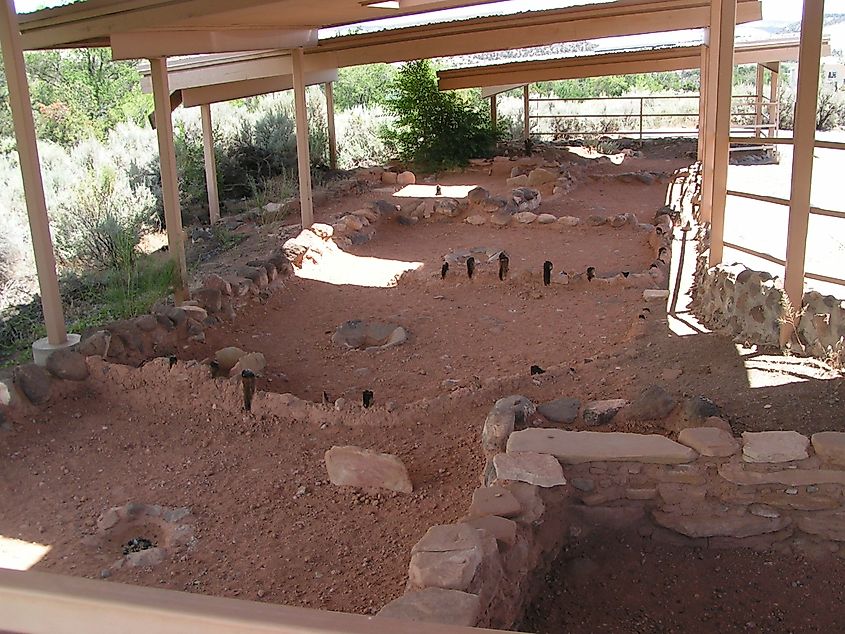 Ruins discovered at the Anasazi Indian State Park in Utah. Nickeyrc wikicommons