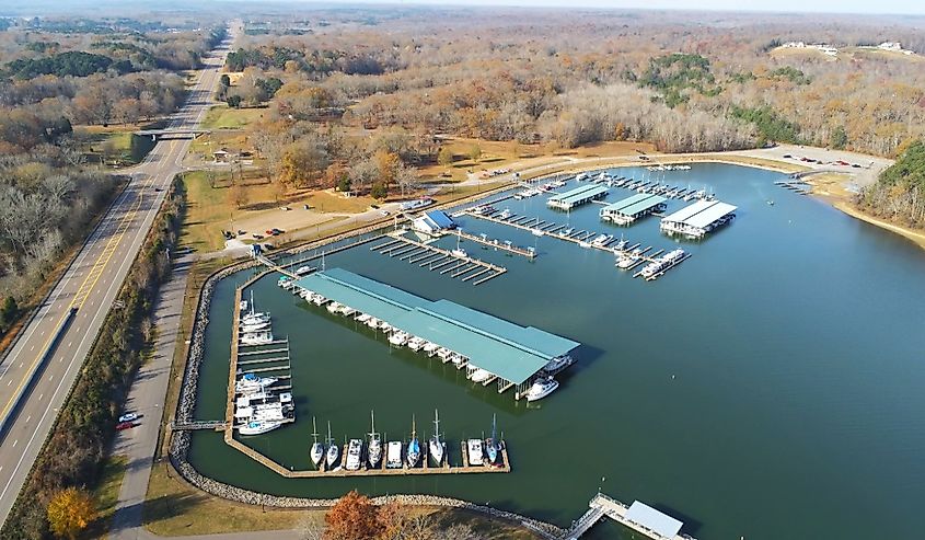 Paris Landing Marina Buchanan Tennessee.