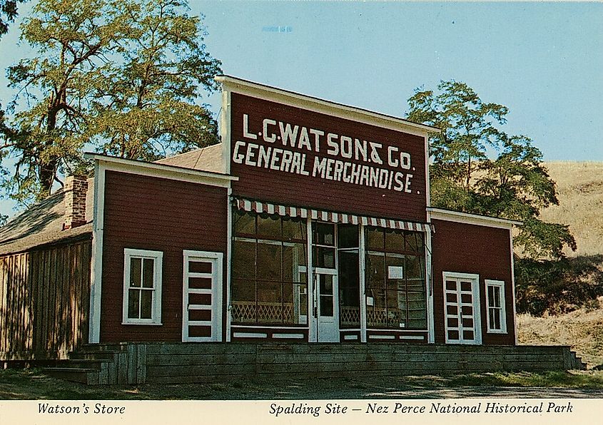 Exterior of L.C. Watson & Co General Merchandise