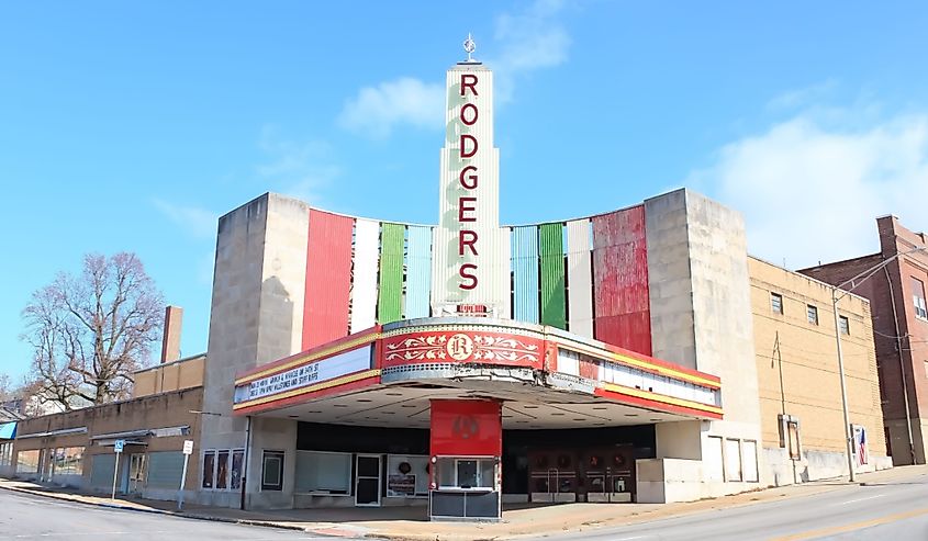 Rodgers Theatre in Poplar Bluff, Missouri. (Image credit: Sabrina Janelle Gordon via Shutterstock.)