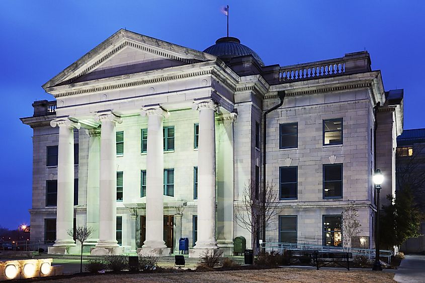 Old Boone County Courthouse in Columbia, Missouri