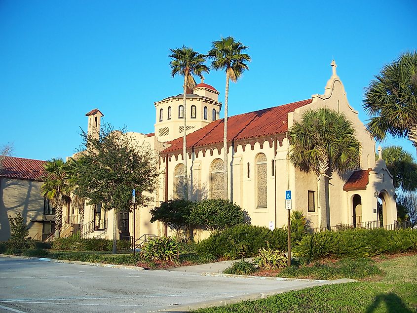 A beautiful church in Lake Wales, Florida