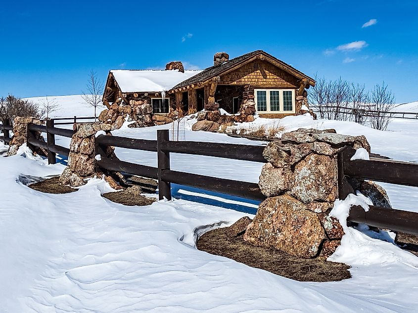 Wildlife Station Visitor Center in Custer State Park, South Dakota