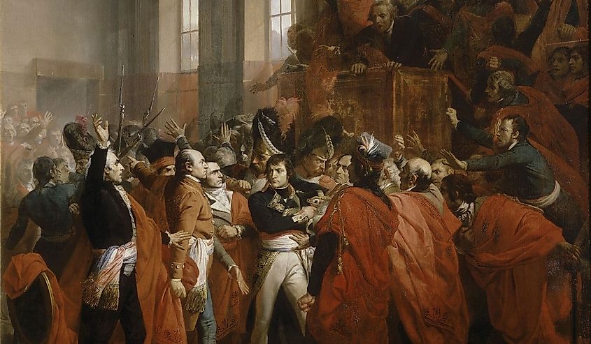 Napoléon Bonaparte in the coup d'état