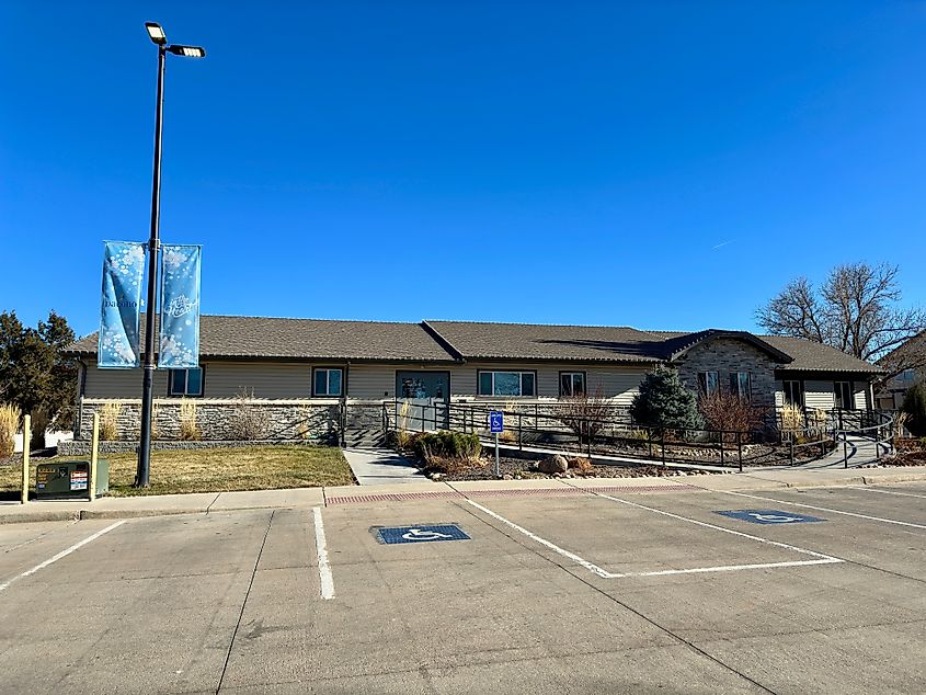 The city hall in Dacono, Colorado.