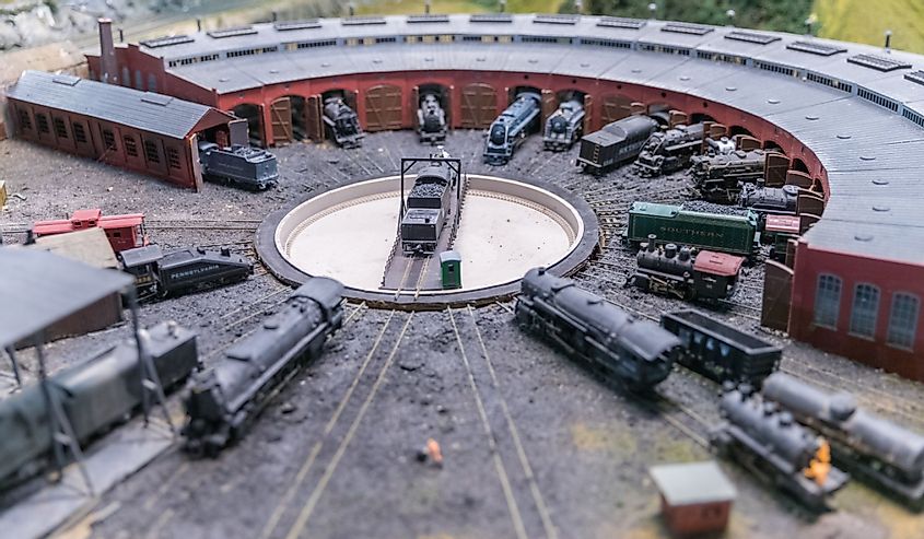 Northlandz is a model railroad layout and museum located near Flemington, New Jersey.