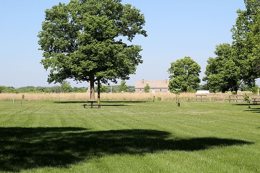 Scenes from Fort Ridgely State Park in Minnesota