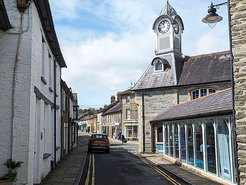 Newcastle Emlyn, Carmarthenshire, Wales.