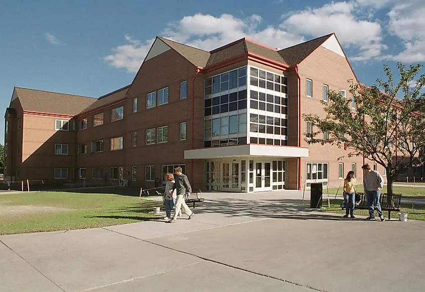 Saginaw Valley State University in Frankenlust, Michigan.