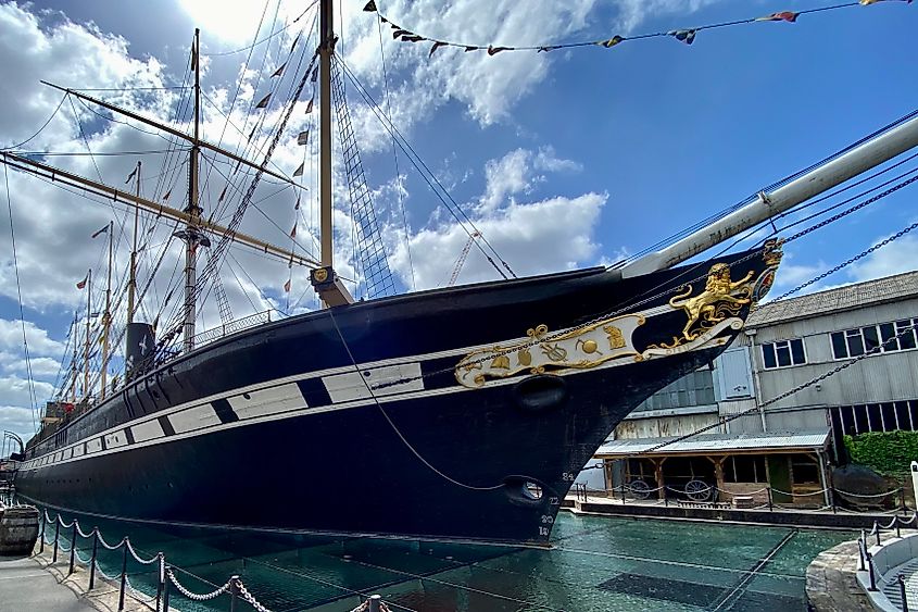 SS Great Britain in Bristol Harbour Image credit Bryan Dearsley
