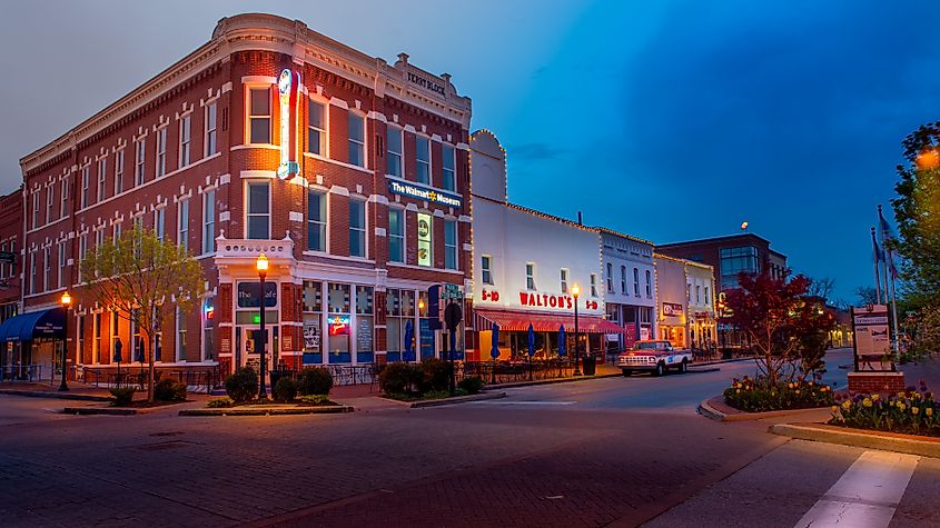 Walton's Five and Dime in Bentonville, Arkansas.