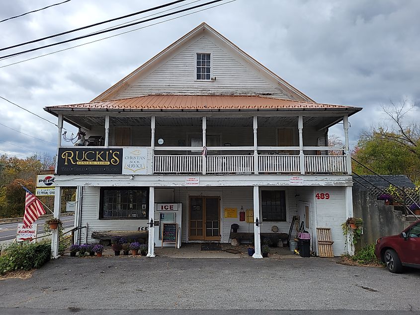Rucki's General Store in Abington, Connecticut.