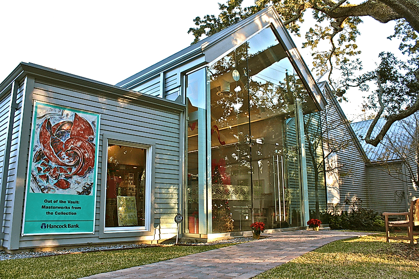 Walter Anderson Museum of Art in Ocean Springs, Mississippi. (Image credit Georgianotthestate via Wikimedia Commons)