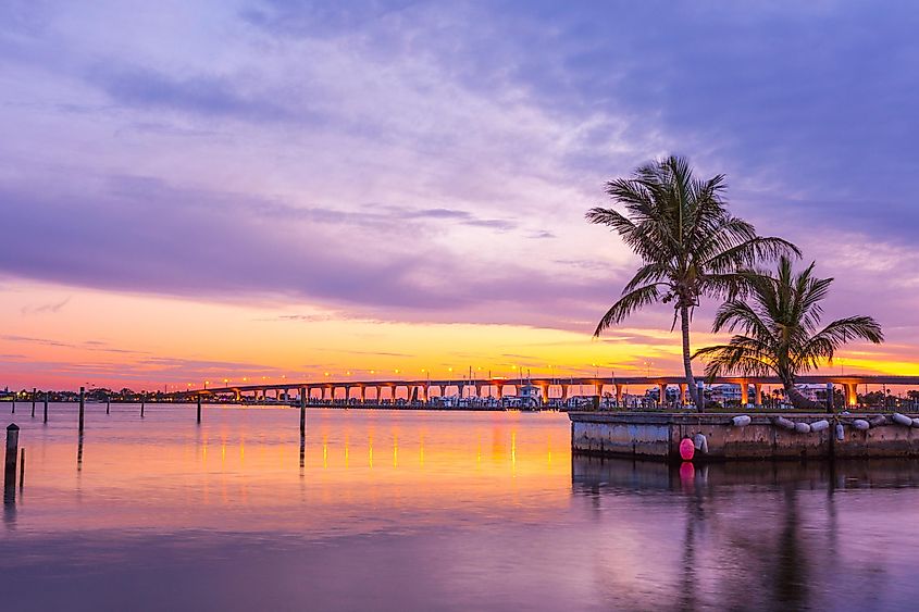 Sunset in Stuart, Florida