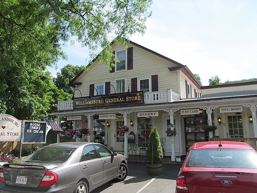 A general store in Williamsburg, Massachusetts