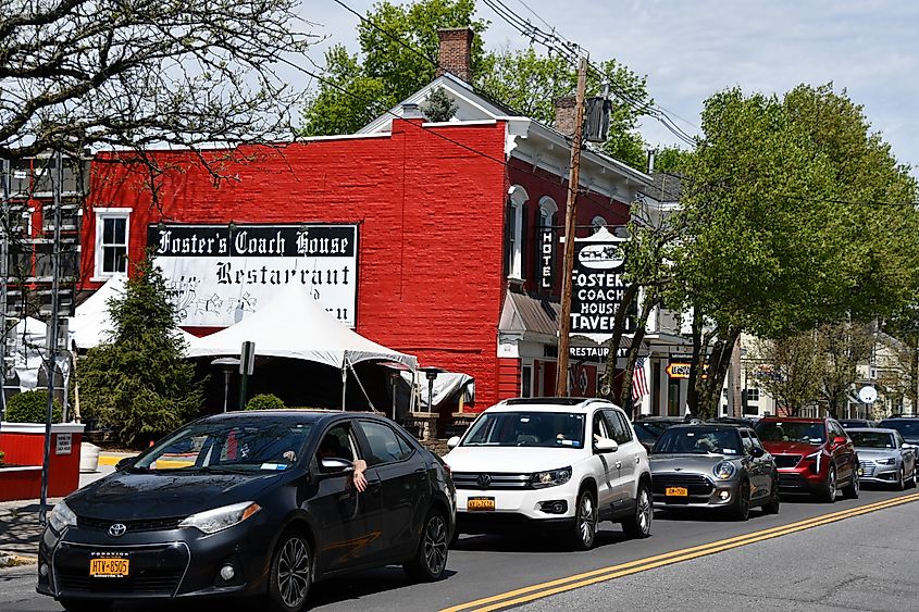 East Market Street in Rhinebeck, New York, 