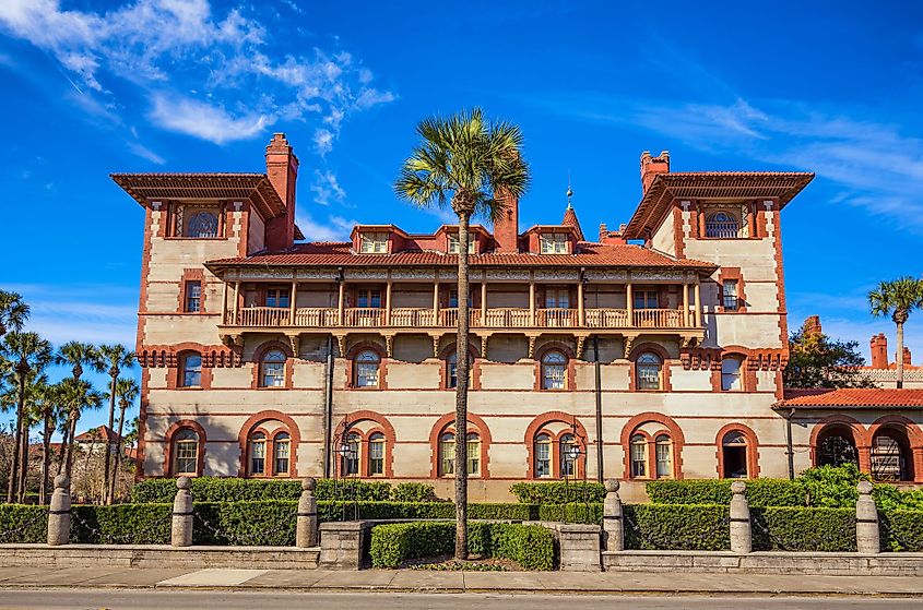 Historic Flagler College in St. Augustine, Florida