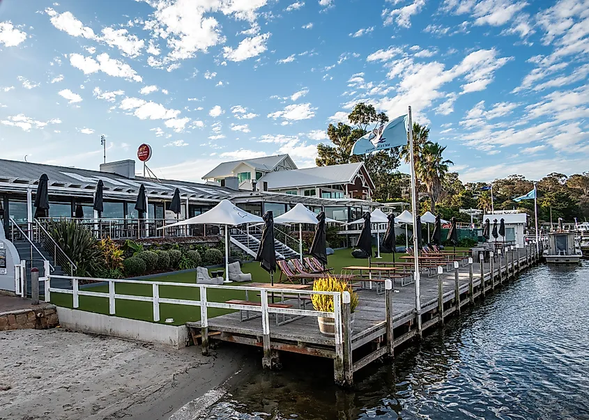 Gippsland Lakes region of Metung, Victoria, Australia