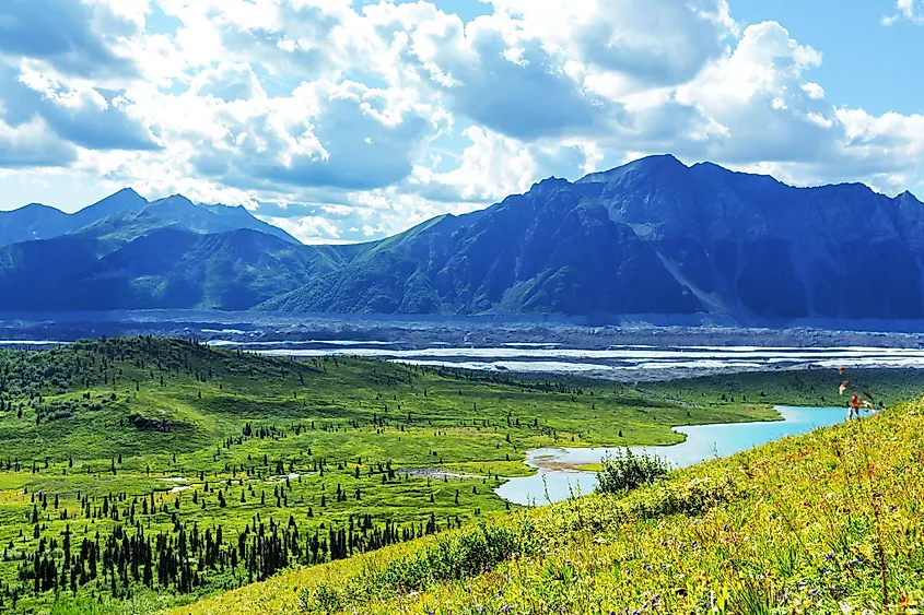 Wrangell-St. Elias National Park and Preserve, Alaska.