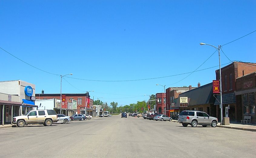 Downtown De Smet, South Dakota