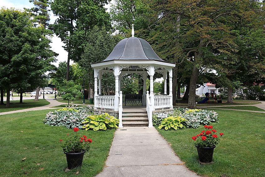 Old City Park is one of Boyne City's most popular treasures. Editorial credit: Thomas Barrat / Shutterstock.com