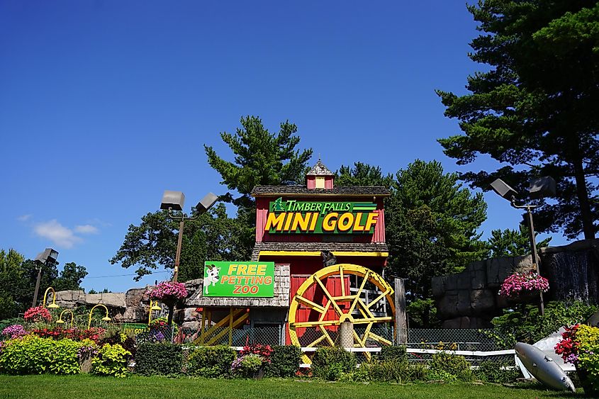 Timber Falls Adventure Park in Wisconsin Dells, Wisconsin