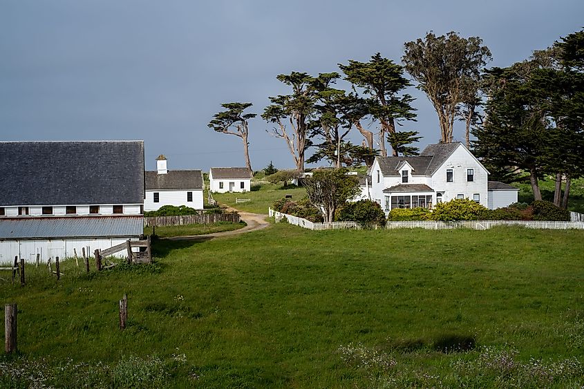 Pierce Point Ranch in Point Reyes National Seashore