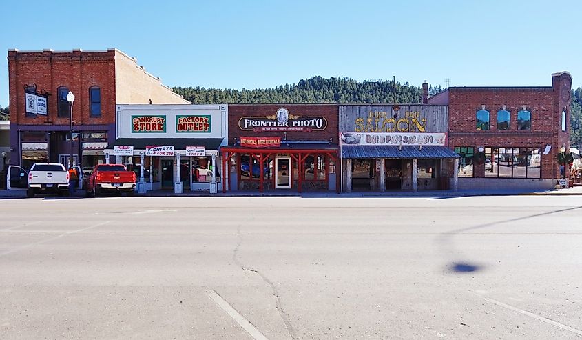 Downtown Custer, South Dakota