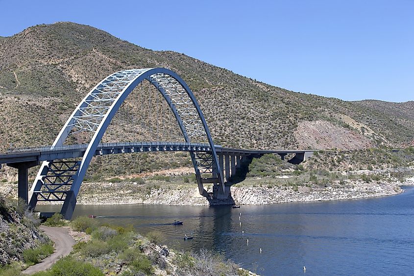 Bridge across Salt River, Arizona