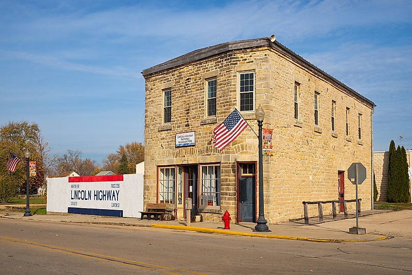 Lincoln Highway Association National Headquarters, Franklin Grove, Illinois.
