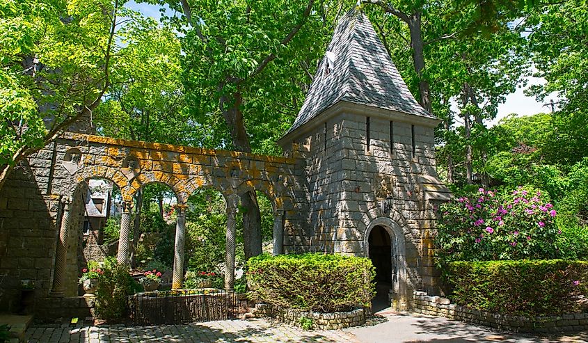 Hammond Castle was built in 1926 in Magnolia of Gloucester, Massachusetts