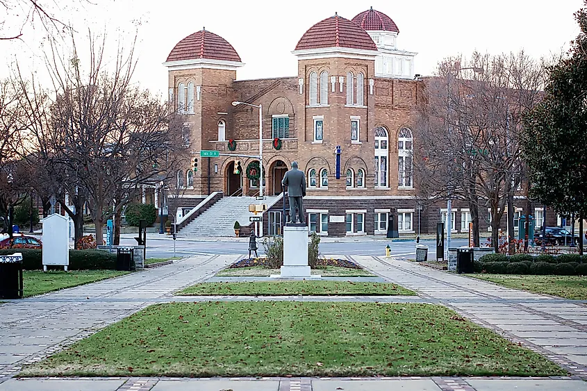 16th Street Baptist Church as seen from Kelly Ingram Park